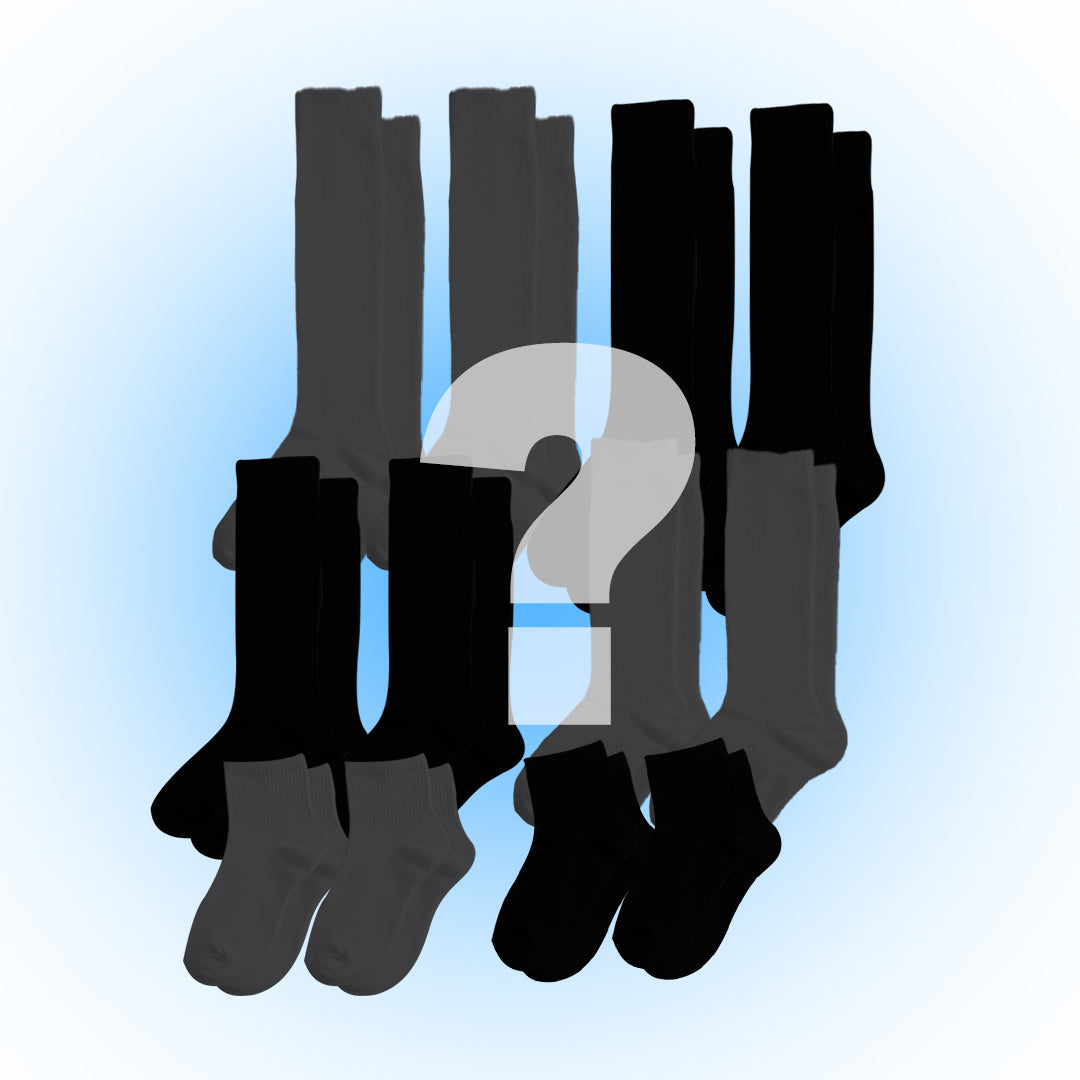12-Pack Mystery Extra-Stretch Sock Bundle