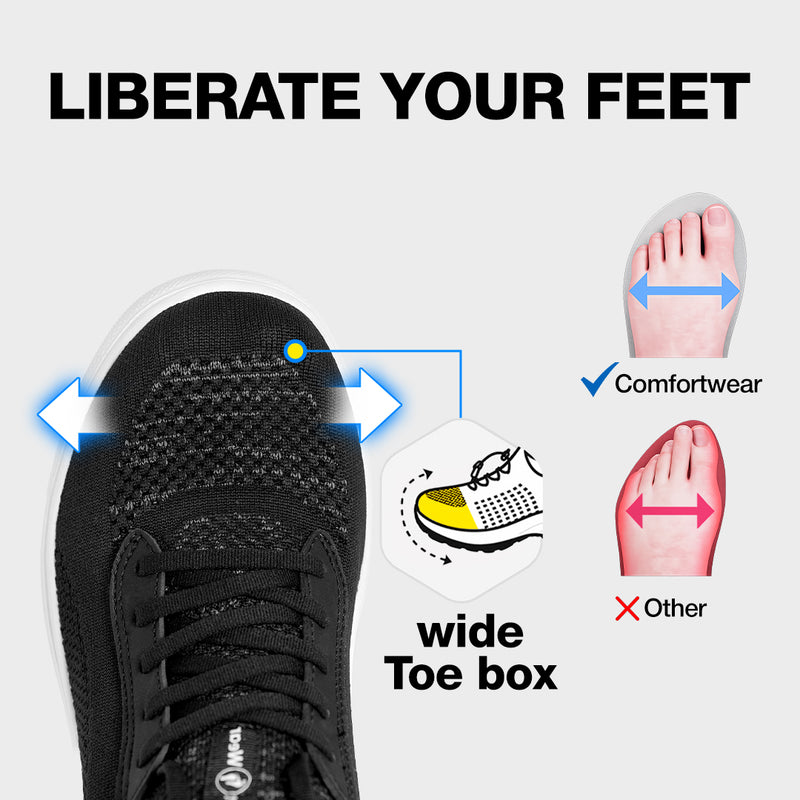 Zapatillas Ortho Performance Max Stretch - Totalmente negras
