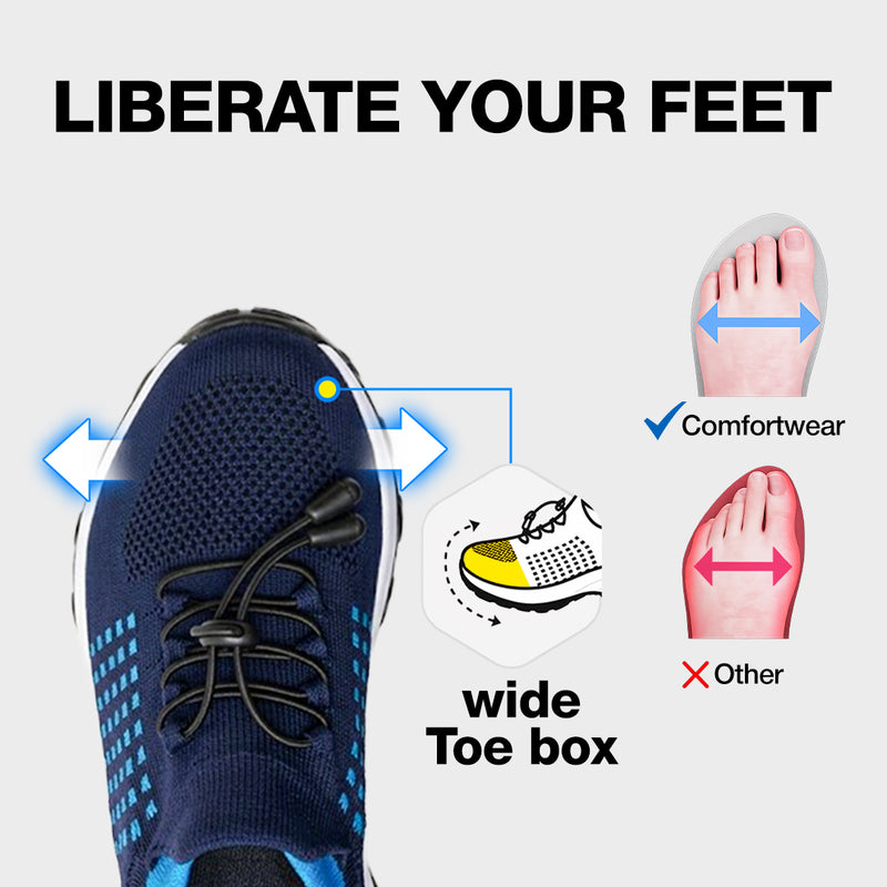 Zapatos con amortiguación elástica Ortho