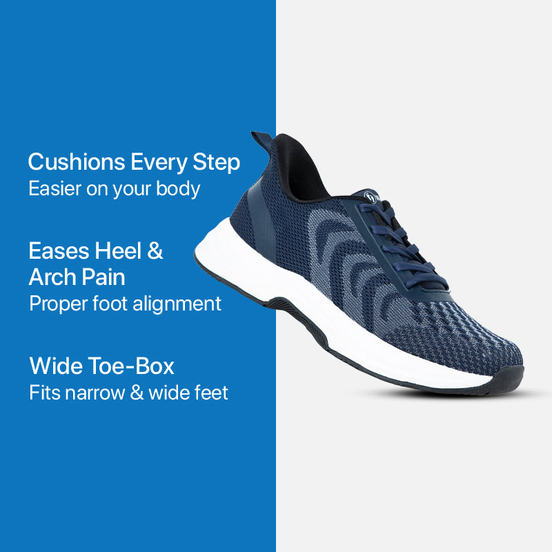 Zapatillas Ortho Performance Max Stretch - Totalmente negras