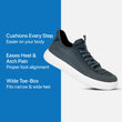 Zapatillas Ortho Performance Max Stretch - Totalmente negras