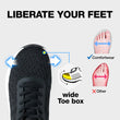 Zapatillas Ortho Performance Max Stretch - Totalmente negras