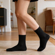 3-Pack Cushioned Socks (Black)
