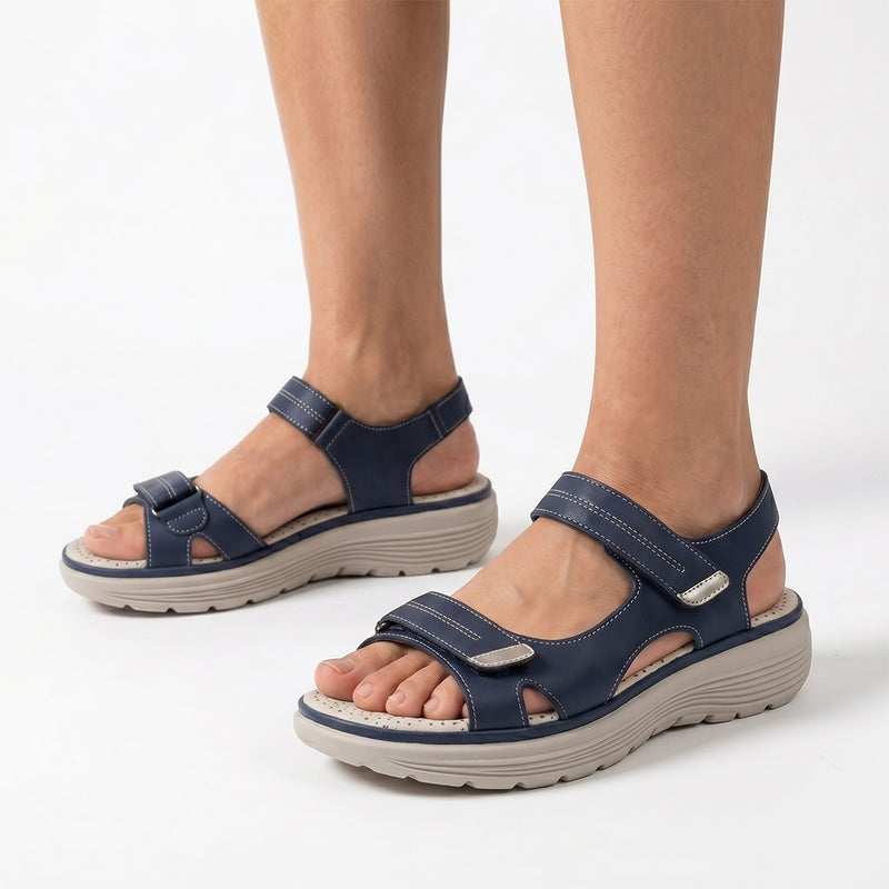 Sandales de soutien de la voûte plantaire Ortho - Bleu
