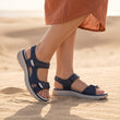 Sandales de soutien de la voûte plantaire Ortho - Bleu