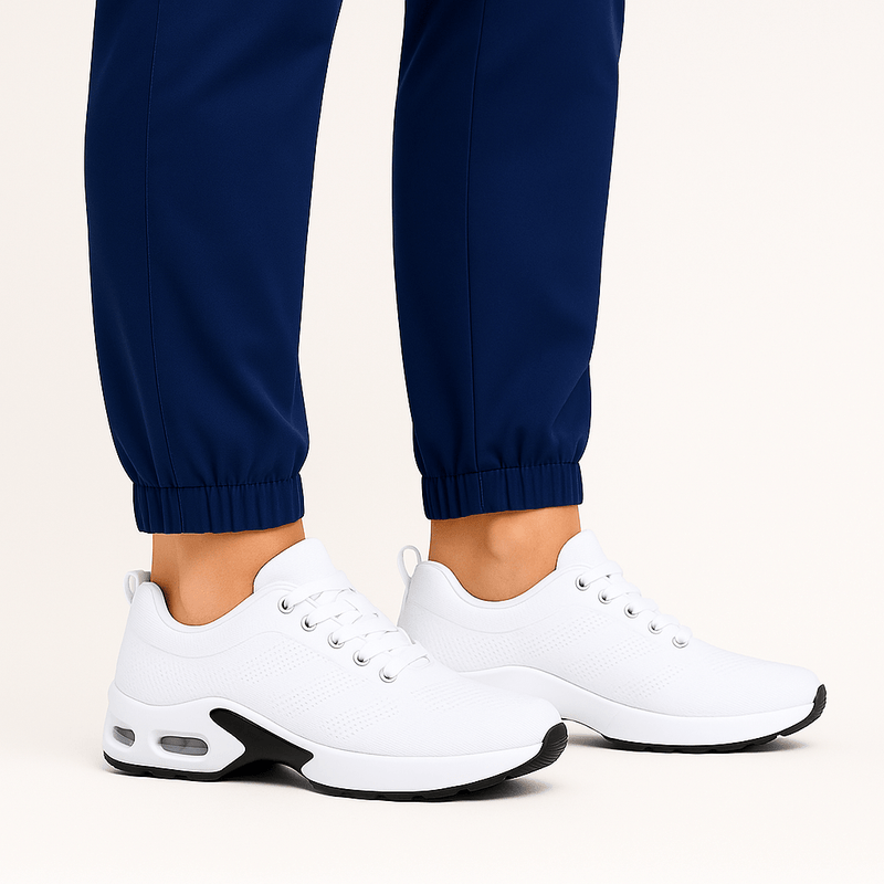 Ortho Cushion Go - Running Shoes - White - ComfortWear