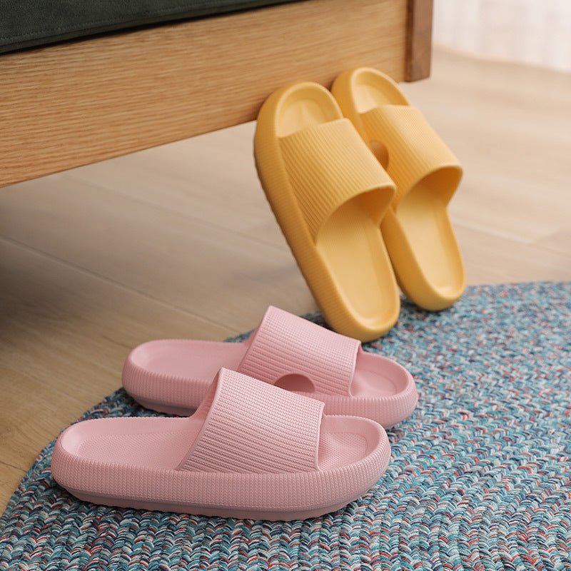 Heel Support Cushion Slides - Pink - ComfortWear Store